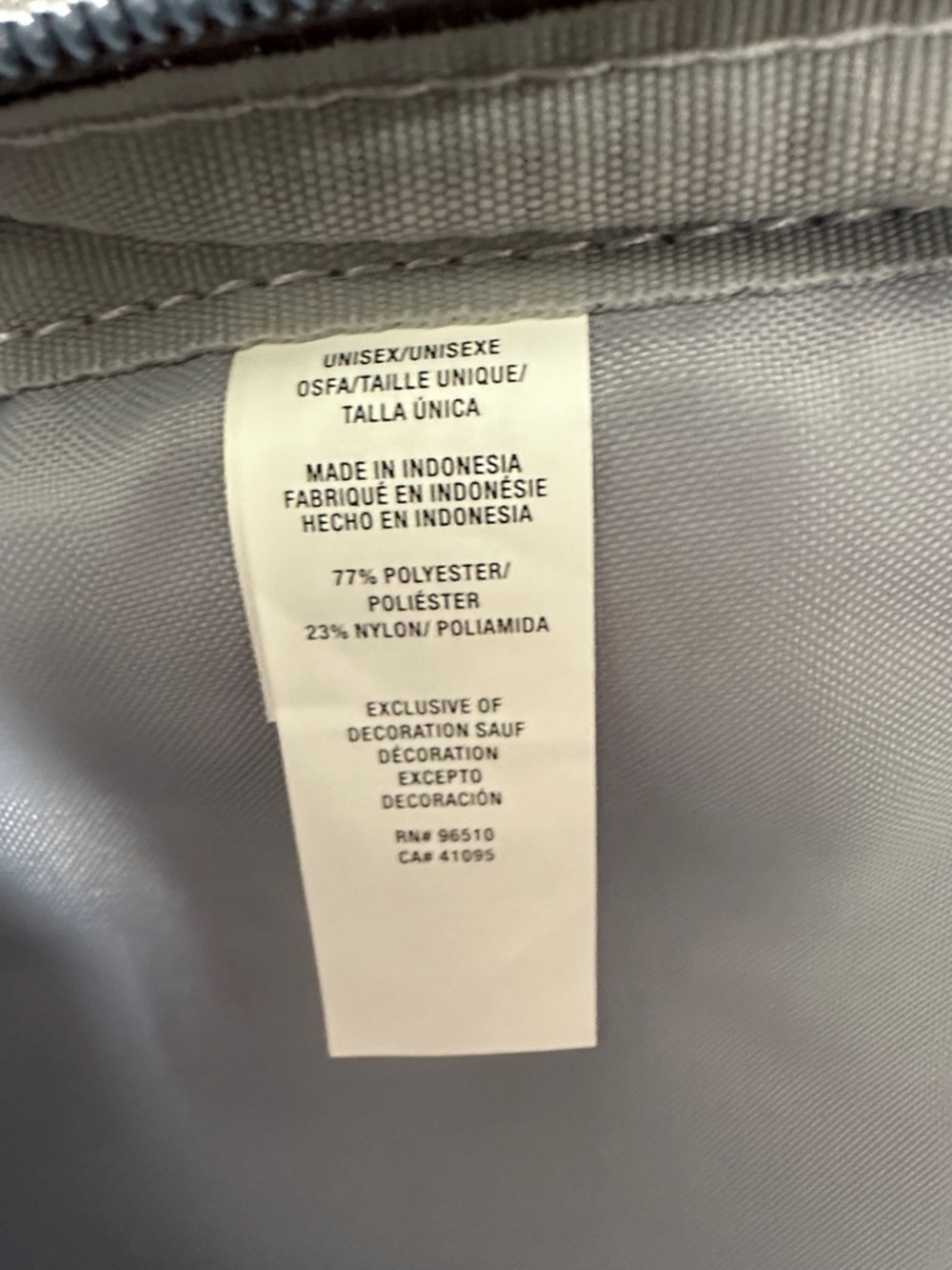 Under Armour Men’s Black & Gray Camo Backpack with White Accents - Picture 7 of 9